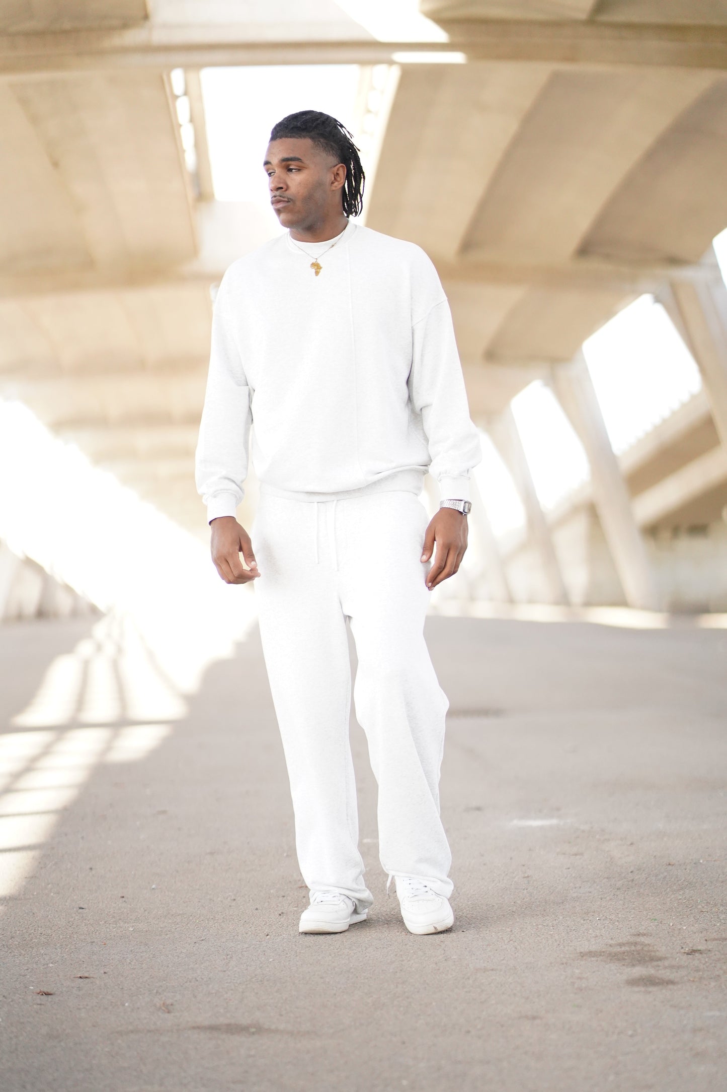 CONJUNTO GREY LONGSLEEVE & JOGGER VERON