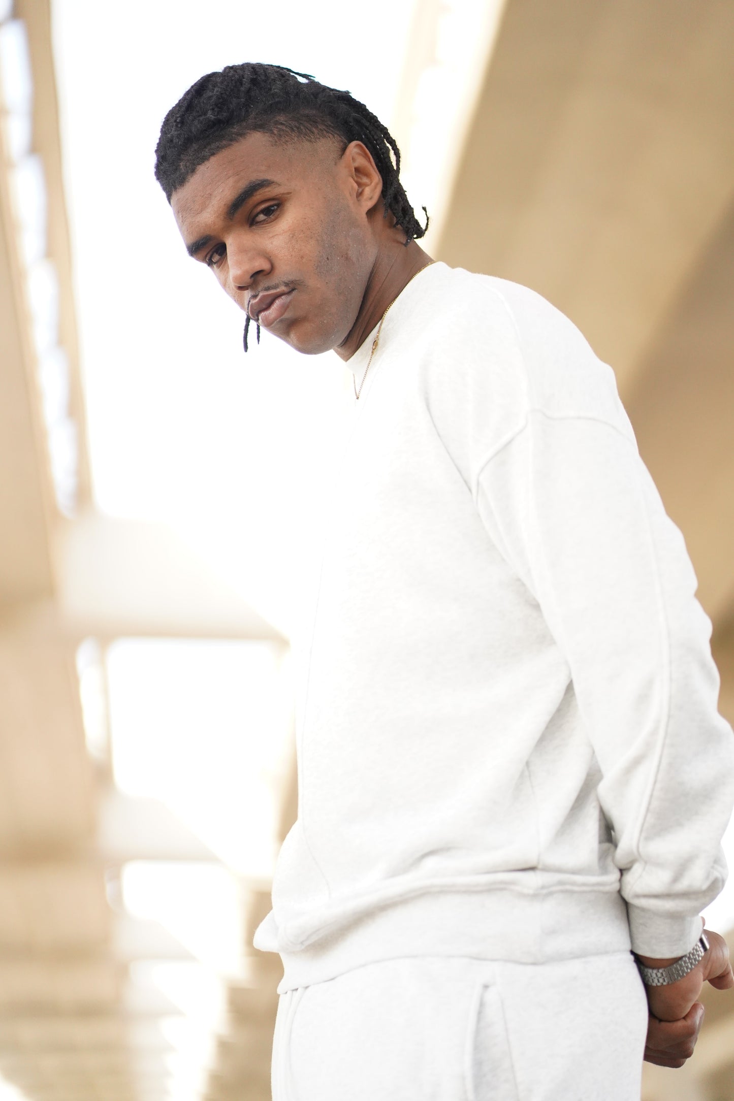 CONJUNTO GREY LONGSLEEVE & JOGGER VERON