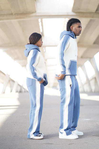 CONJUNTO COLOR BLOCK HOODIE & JOGGER VERON MUJER