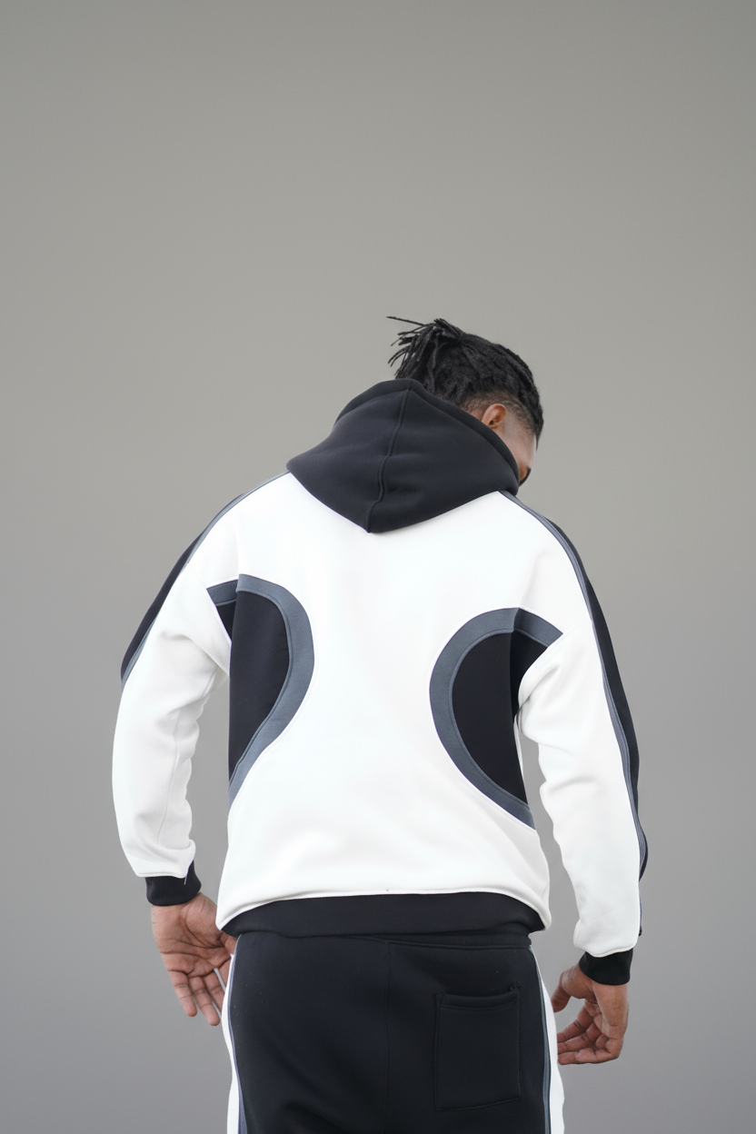 CONJUNTO COLOR BLOCK HOODIE & JOGGER VERON