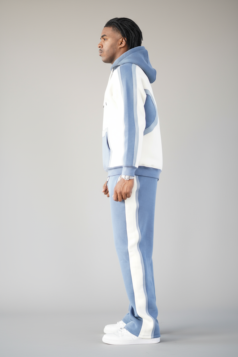 CONJUNTO COLOR BLOCK HOODIE & JOGGER VERON